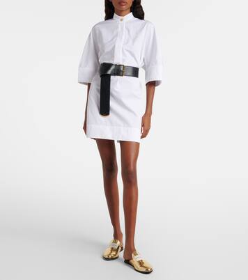 Mules en cuir à logo | Givenchy