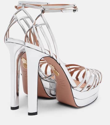 Wild Dream 130 leather platform sandals | Aquazzura