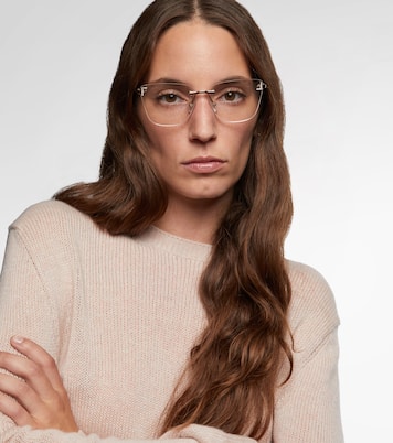 Fendi First Crystal cat-eye glasses | Fendi