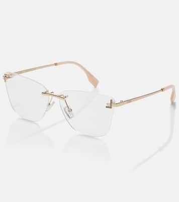 Fendi First Crystal cat-eye glasses | Fendi