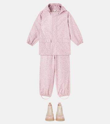 Veste imperméable Ollo à fleurs  | Wheat