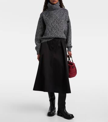 Alpaca-blend turtleneck sweater | Moncler