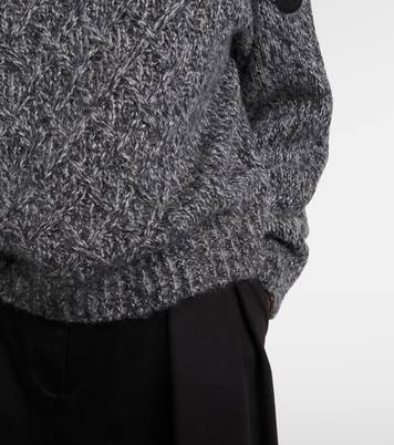 Alpaca-blend turtleneck sweater | Moncler