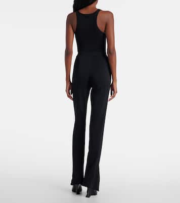 High-rise flared pants | Mugler