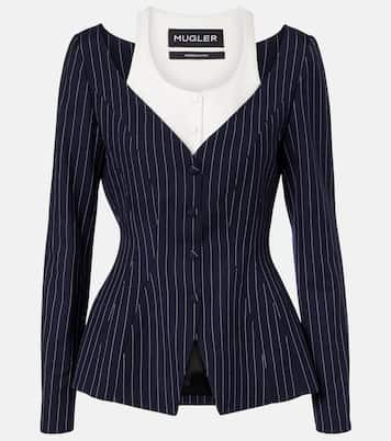 re/edit Les Salades wool jacket | Mugler
