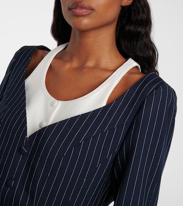 re/edit Les Salades wool jacket | Mugler