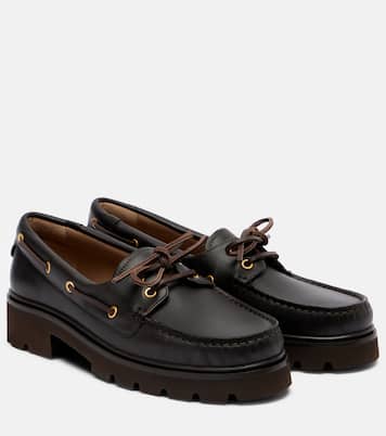 Segelschuhe aus Leder | Gianvito Rossi