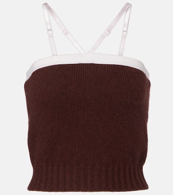 Wool and cashmere top | Prada