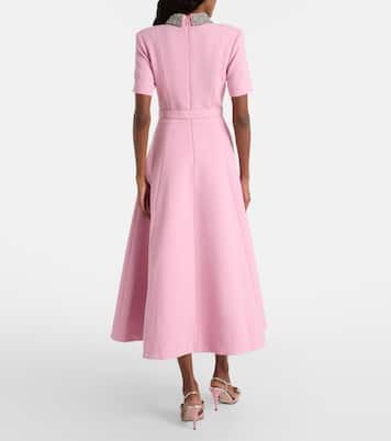 Xena embellished crêpe midi dress | Rebecca Vallance