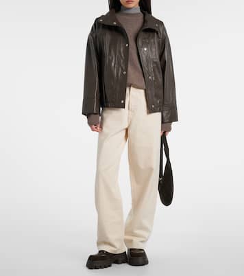 Sapporo shearling-lined leather lace-up boots | Bogner