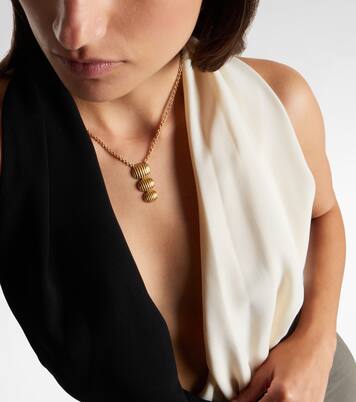 Halskette Isla Triple aus 18kt Gelbgold  | Pamela Zamore