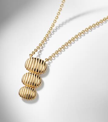 Halskette Isla Triple aus 18kt Gelbgold  | Pamela Zamore