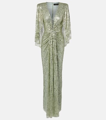 Robe Carrie mit Pailletten und Kristallen | Jenny Packham