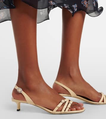 Sandales slingback Kaira en cuir verni | Jimmy Choo