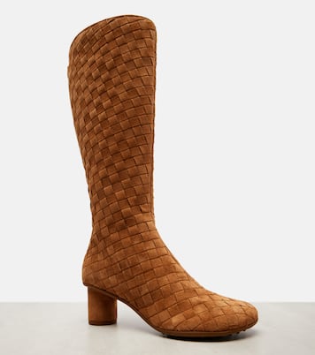 Stiefel Atomic aus Veloursleder | Bottega Veneta