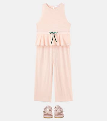 Bow-detail tulle top | Oséree Kids
