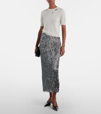 Top con decorazioni | Erdem