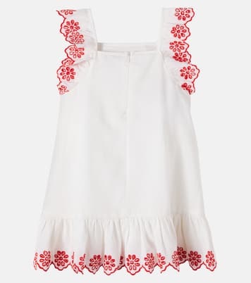 Kleid aus Leinen und Baumwolle | Stella McCartney Kids