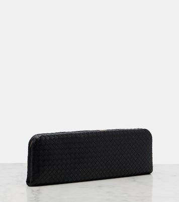 Serata Intrecciato leather clutch | Bottega Veneta