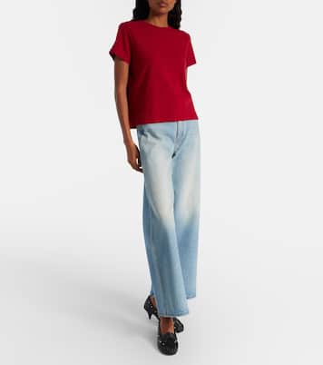 Emmylou cotton jersey T-shirt | Khaite