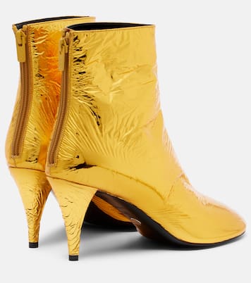 Glove metallic leather ankle boots | Proenza Schouler
