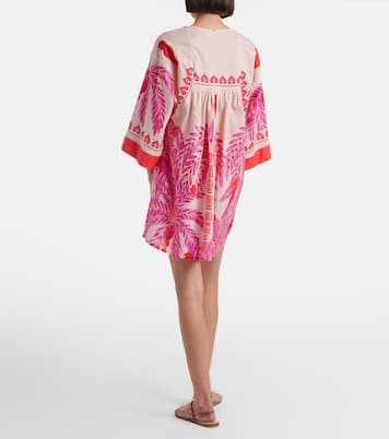 Bedrucktes Minikleid Mahault aus Baumwolle | Poupette St Barth