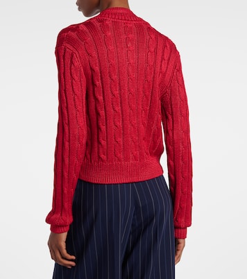 Cardigan en soie | Ralph Lauren Collection