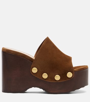 Cuñas de ante adornadas | Gianvito Rossi