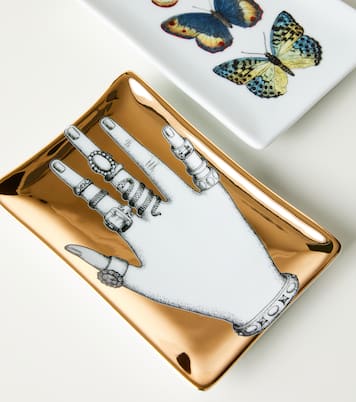 Mano Con Anelli porcelain ashtray | Fornasetti