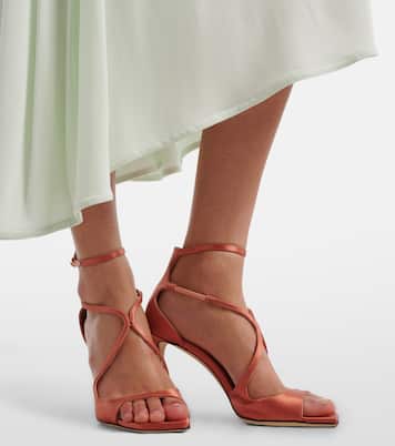 Sandalen Azia 95 aus Satin | Jimmy Choo