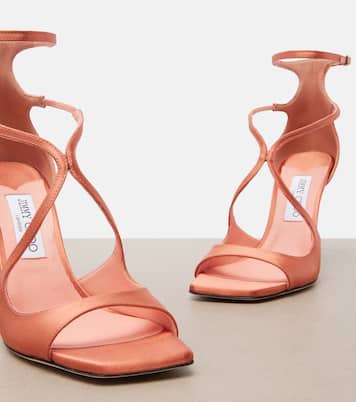 Sandalen Azia 95 aus Satin | Jimmy Choo