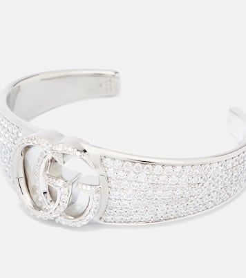 GG Marmont embellished cuff bracelet | Gucci