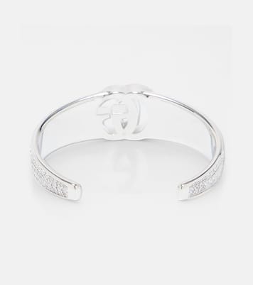 GG Marmont embellished cuff bracelet | Gucci