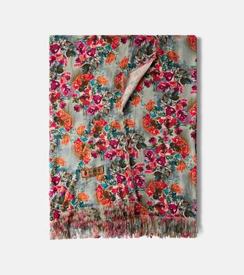 Tormento floral linen tablecloth | The House of Lyria