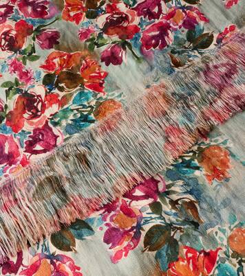 Tormento floral linen tablecloth | The House of Lyria