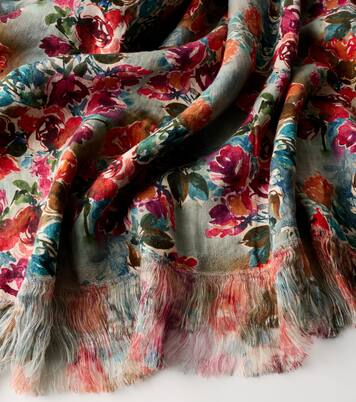 Tormento floral linen tablecloth | The House of Lyria