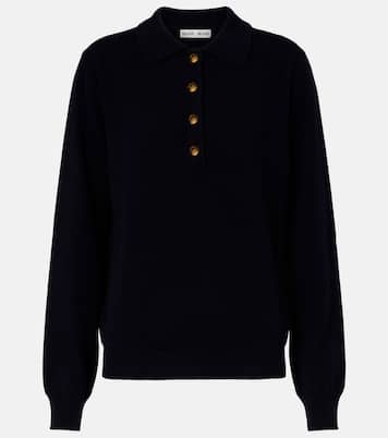 Highland wool and cashmere polo sweater | Blazé Milano