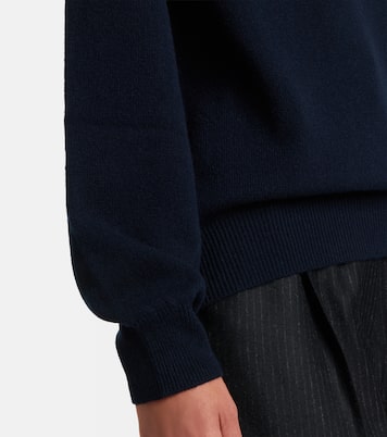 Highland wool and cashmere polo sweater | Blazé Milano