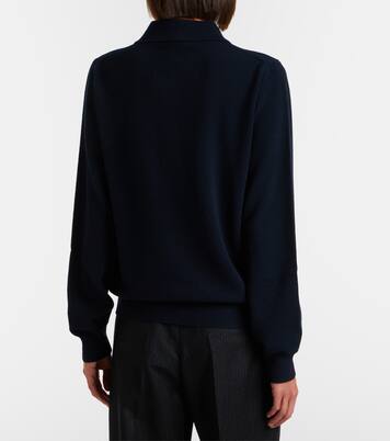 Highland wool and cashmere polo sweater | Blazé Milano