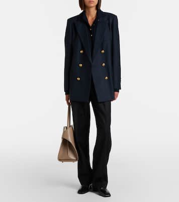 Highland wool and cashmere polo sweater | Blazé Milano