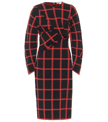 Checked midi dress | Stella McCartney