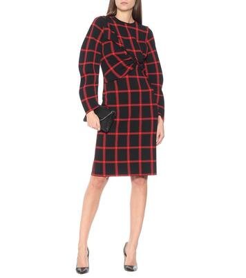 Checked midi dress | Stella McCartney