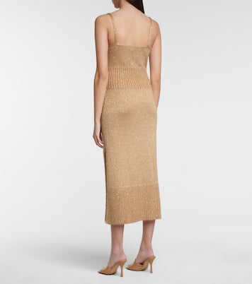 Robe midi Reese en mohair mélangé | Altuzarra