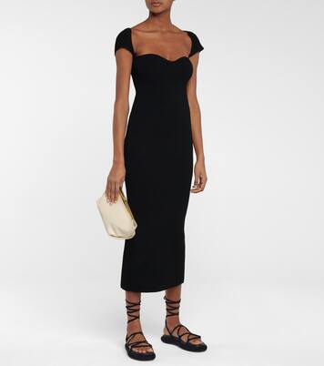 صندل من الجلد السويدي Alba | Khaite