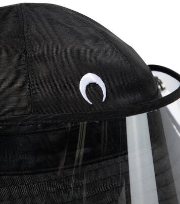 Hut aus Canvas mit Visor | Marine Serre