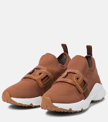 Sneakers Kate aus Strick mit Leder | Tod's