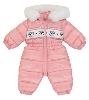 X Chiara Ferragni Baby Bedruckter Schneeanzug | Monnalisa