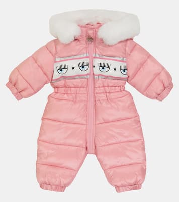X Chiara Ferragni Baby Bedruckter Schneeanzug | Monnalisa