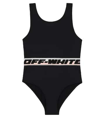Logo swimsuit | Off-White Kids