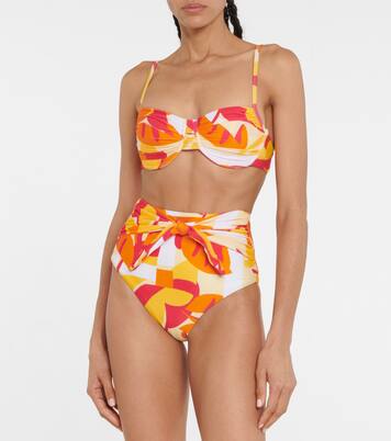 Haut de bikini Sorrento imprimé | Rebecca Vallance